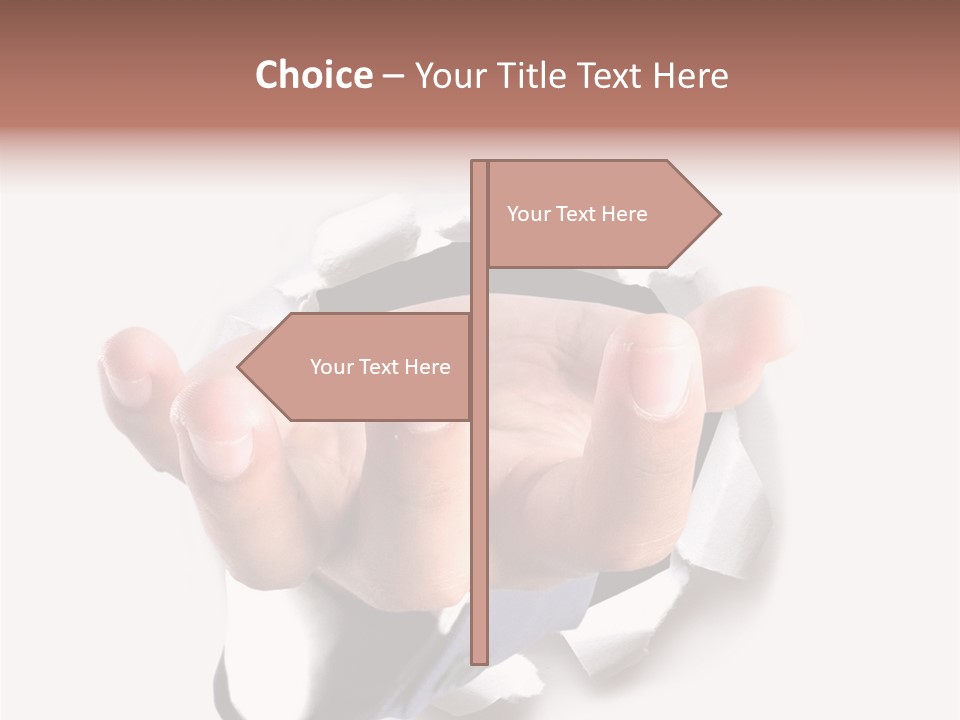 Manager Smile Male PowerPoint Template