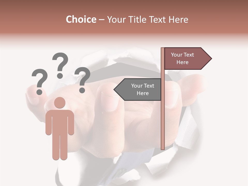 Manager Smile Male PowerPoint Template