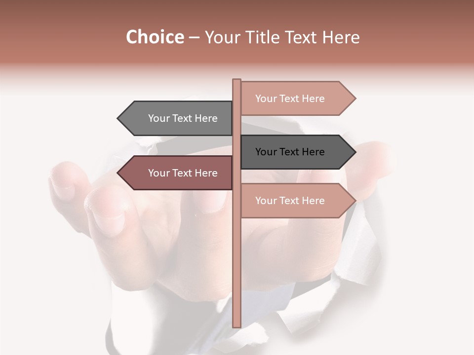 Manager Smile Male PowerPoint Template