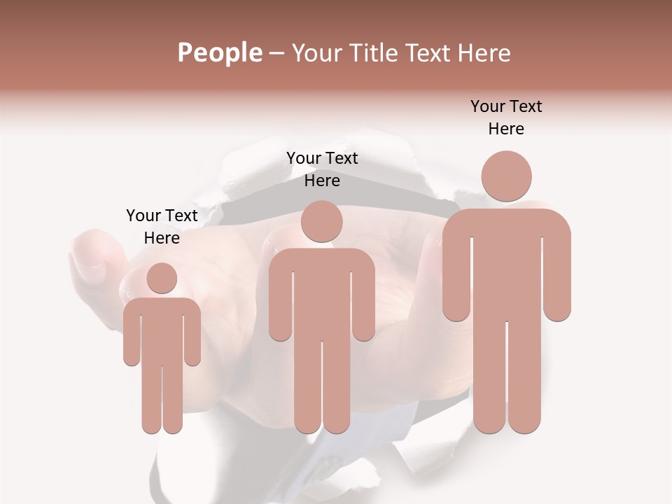 Manager Smile Male PowerPoint Template