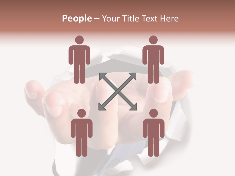 Manager Smile Male PowerPoint Template