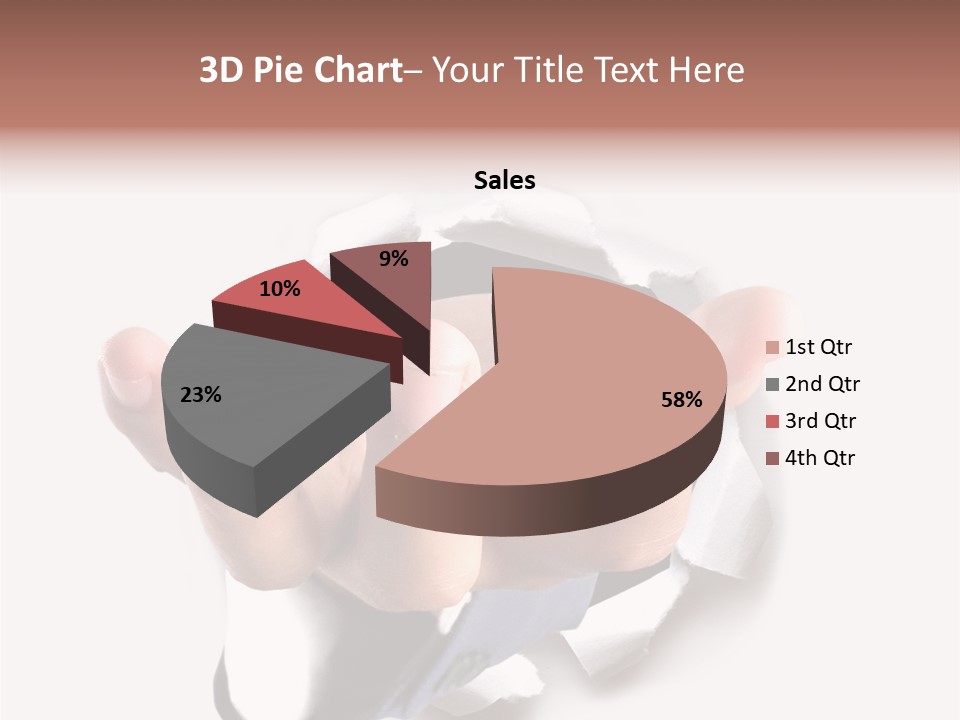 Manager Smile Male PowerPoint Template