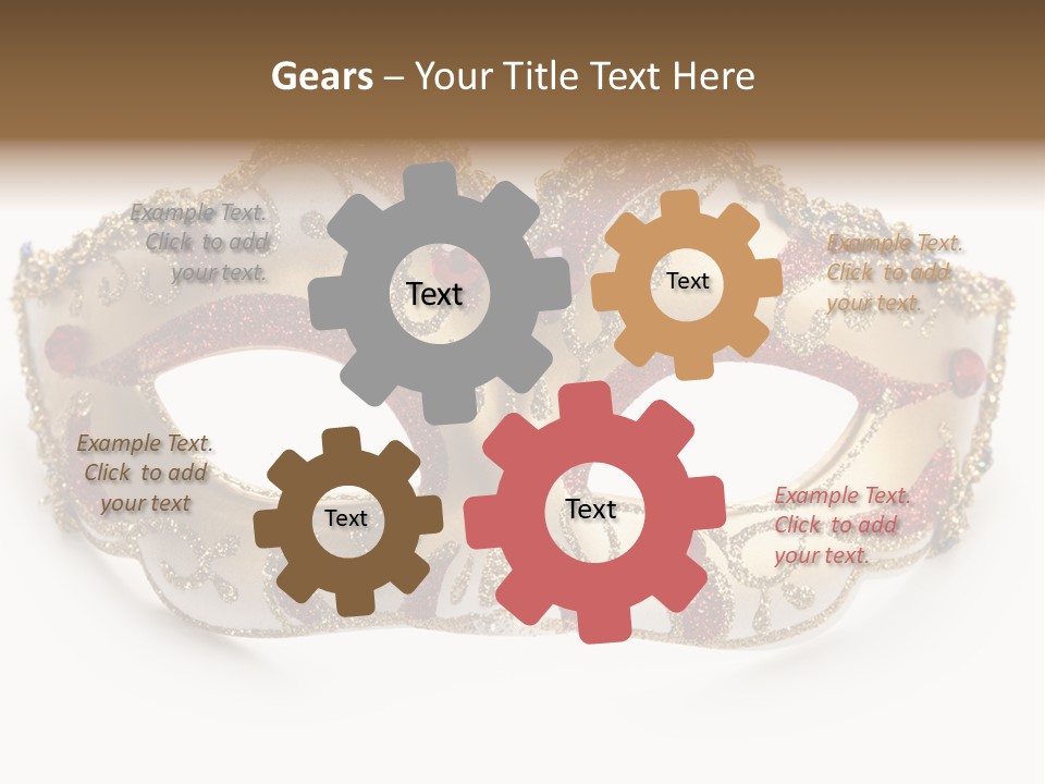 Black Celebrate Golden PowerPoint Template