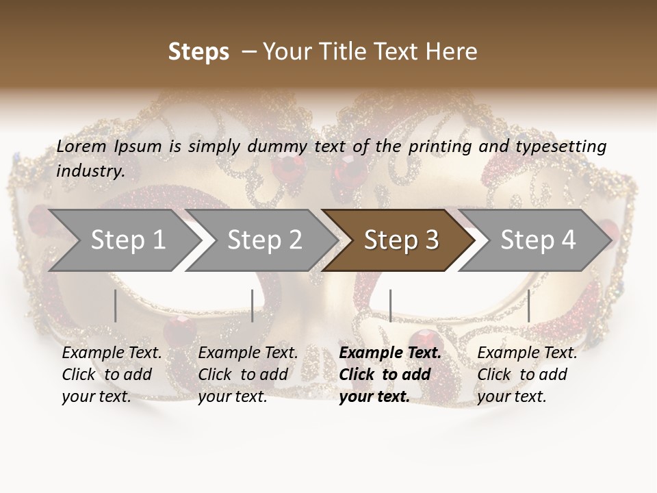 Black Celebrate Golden PowerPoint Template