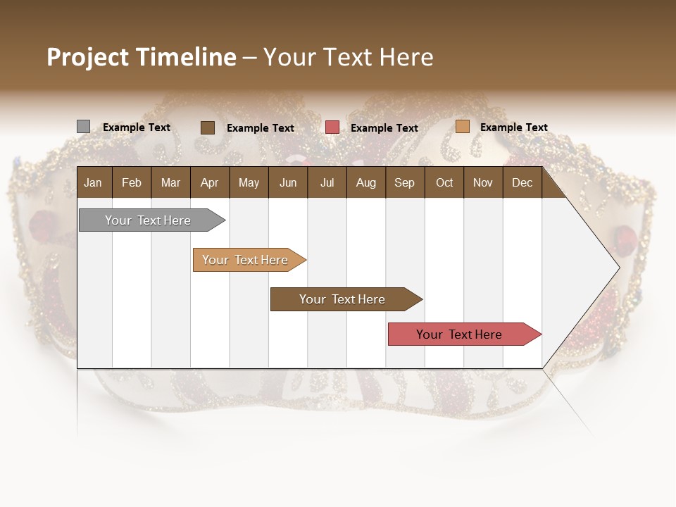 Black Celebrate Golden PowerPoint Template