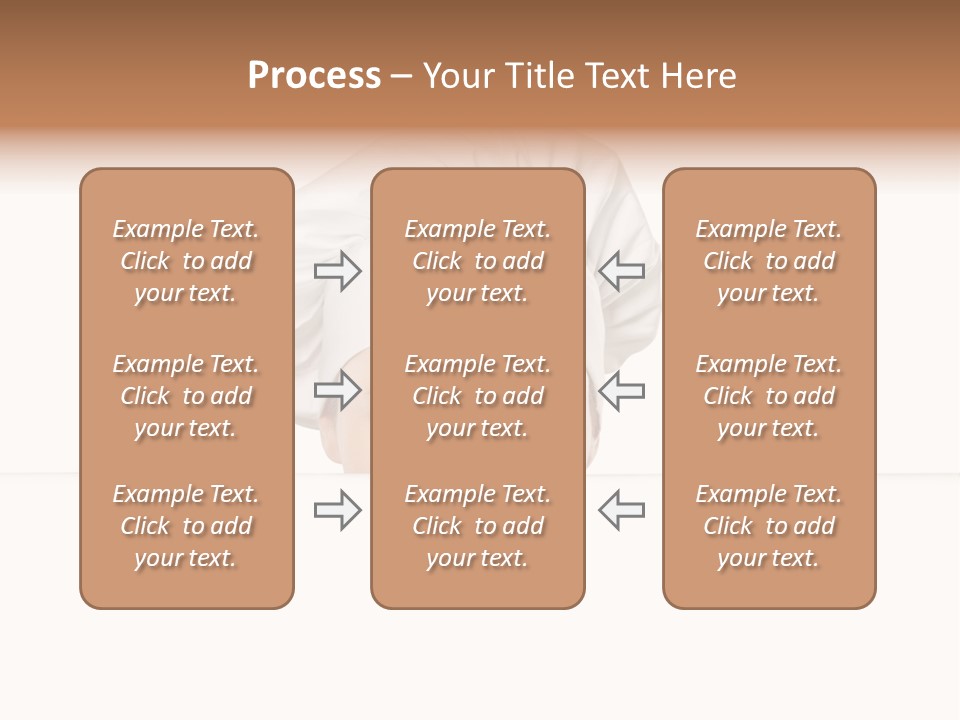 Peeking Looking Billboard PowerPoint Template