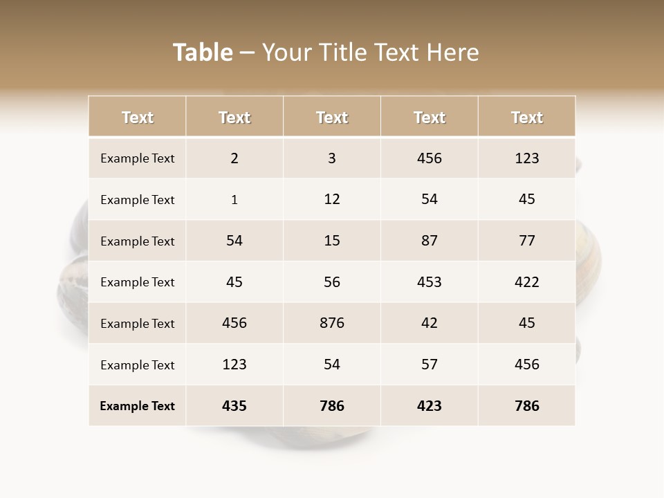 Food Prepared Eating PowerPoint Template