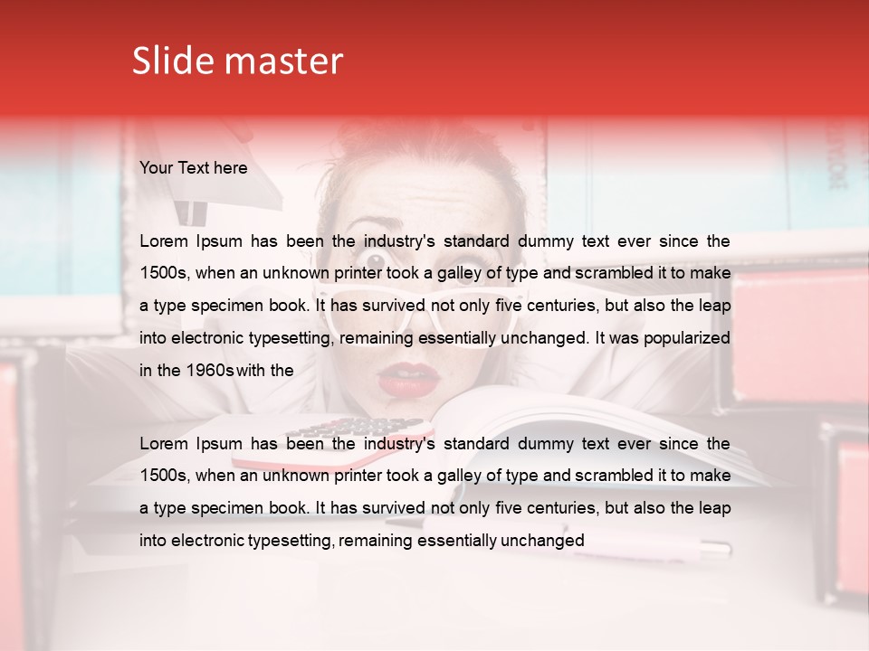 Buried Tired Bureaucracy PowerPoint Template