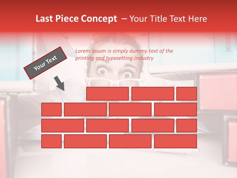 Buried Tired Bureaucracy PowerPoint Template
