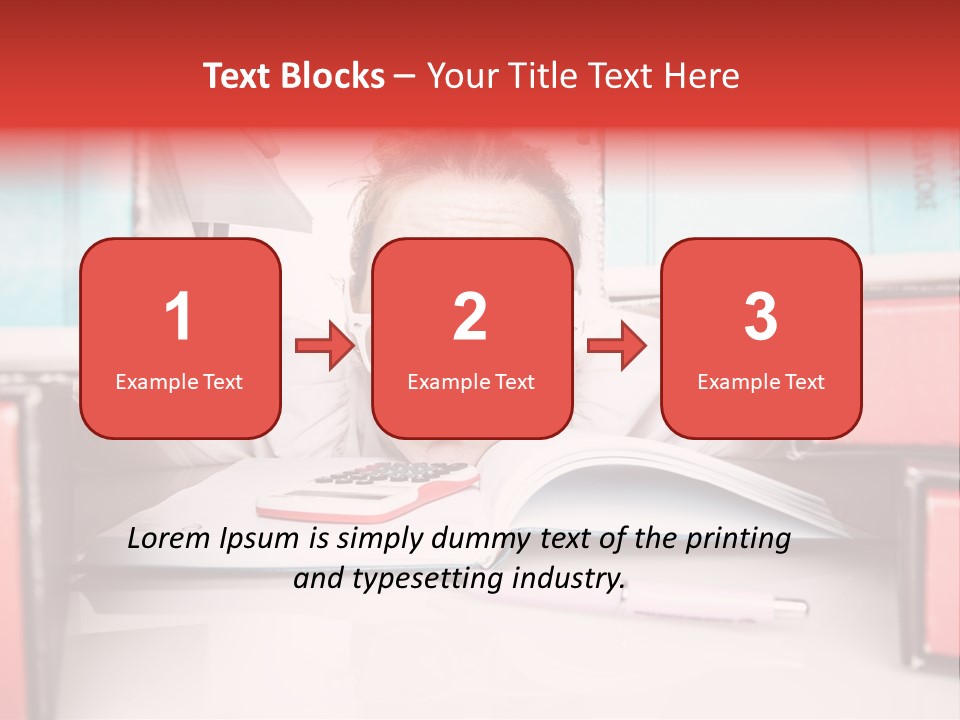 Buried Tired Bureaucracy PowerPoint Template