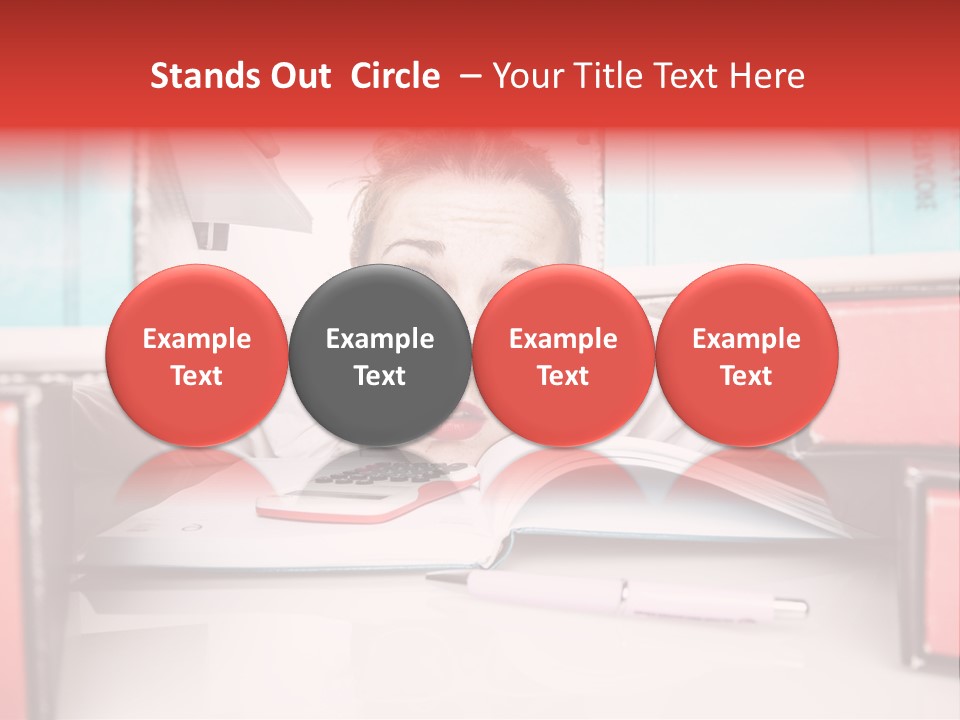 Buried Tired Bureaucracy PowerPoint Template