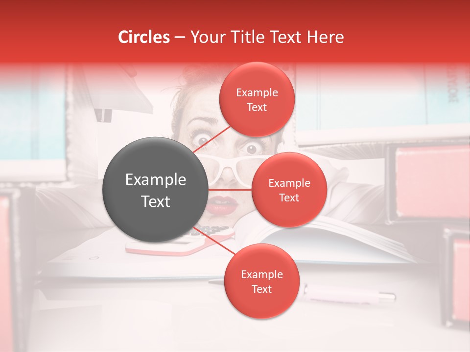 Buried Tired Bureaucracy PowerPoint Template