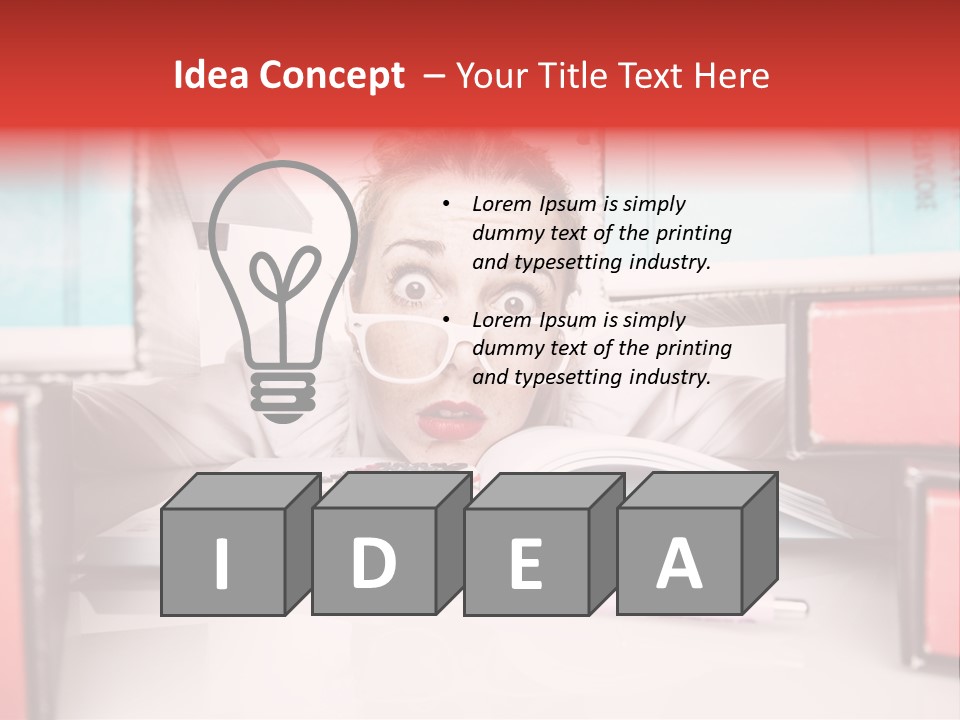 Buried Tired Bureaucracy PowerPoint Template