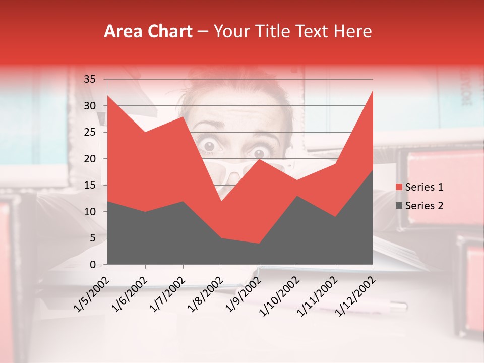 Buried Tired Bureaucracy PowerPoint Template