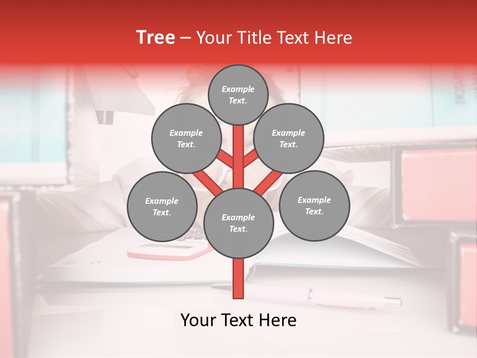 Buried Tired Bureaucracy PowerPoint Template