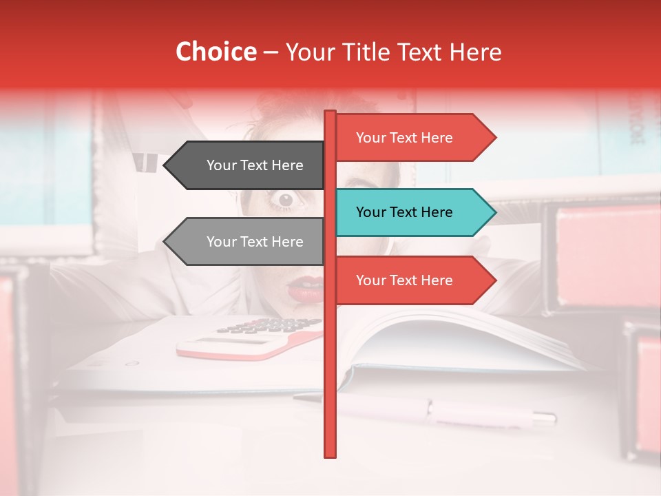 Buried Tired Bureaucracy PowerPoint Template