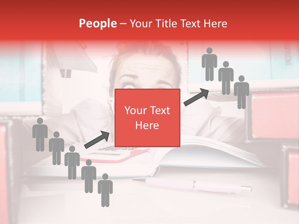 Buried Tired Bureaucracy PowerPoint Template