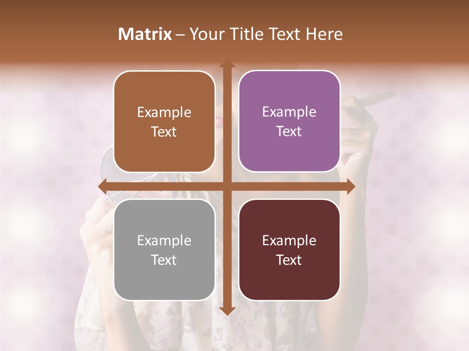 Pinup Care Hairdo PowerPoint Template