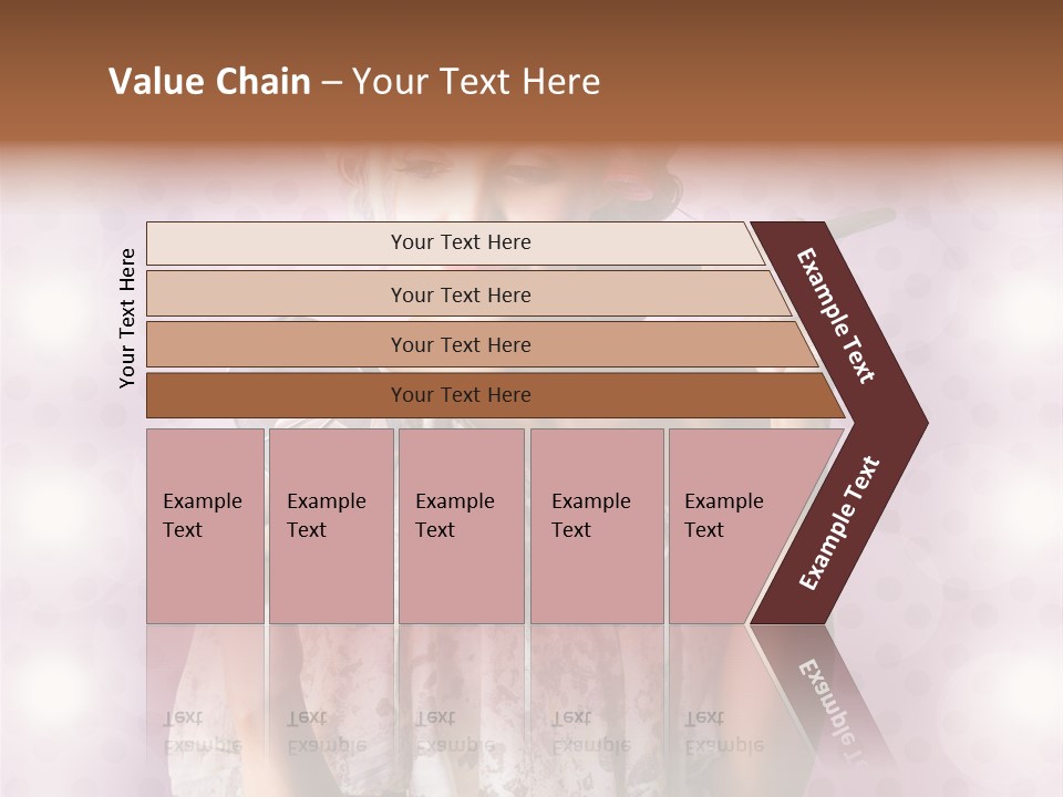 Pinup Care Hairdo PowerPoint Template