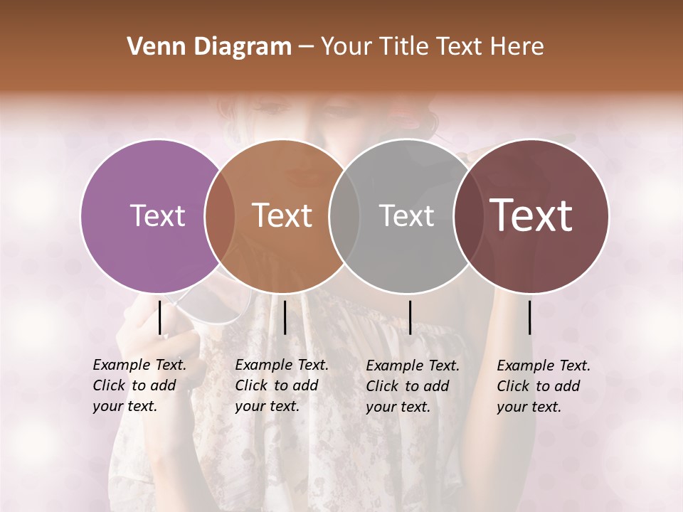 Pinup Care Hairdo PowerPoint Template