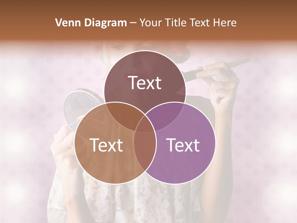 Pinup Care Hairdo PowerPoint Template