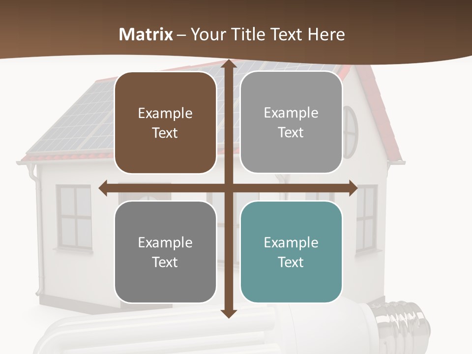 Roof Environmental Socket PowerPoint Template