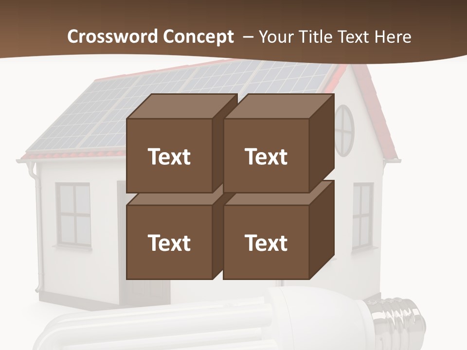 Roof Environmental Socket PowerPoint Template