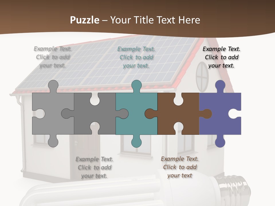 Roof Environmental Socket PowerPoint Template