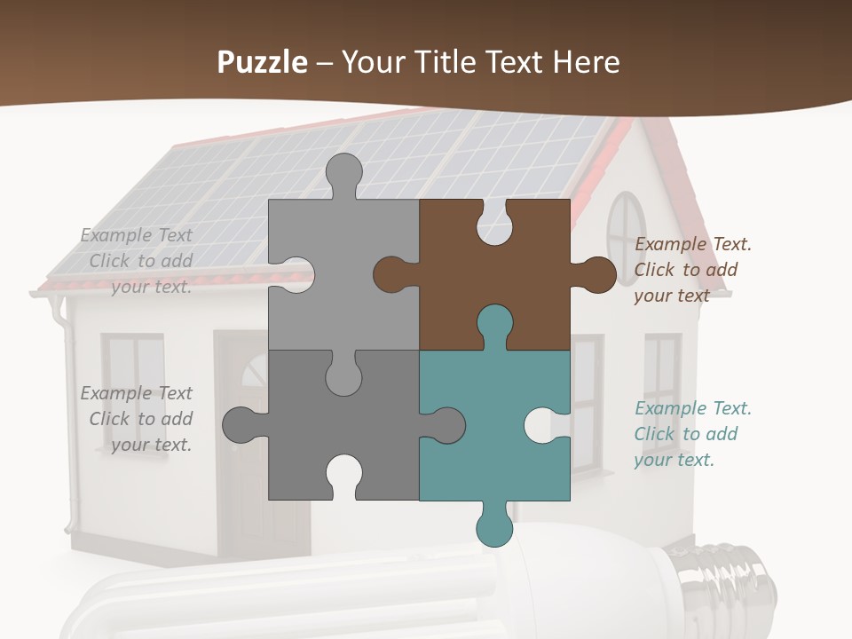 Roof Environmental Socket PowerPoint Template