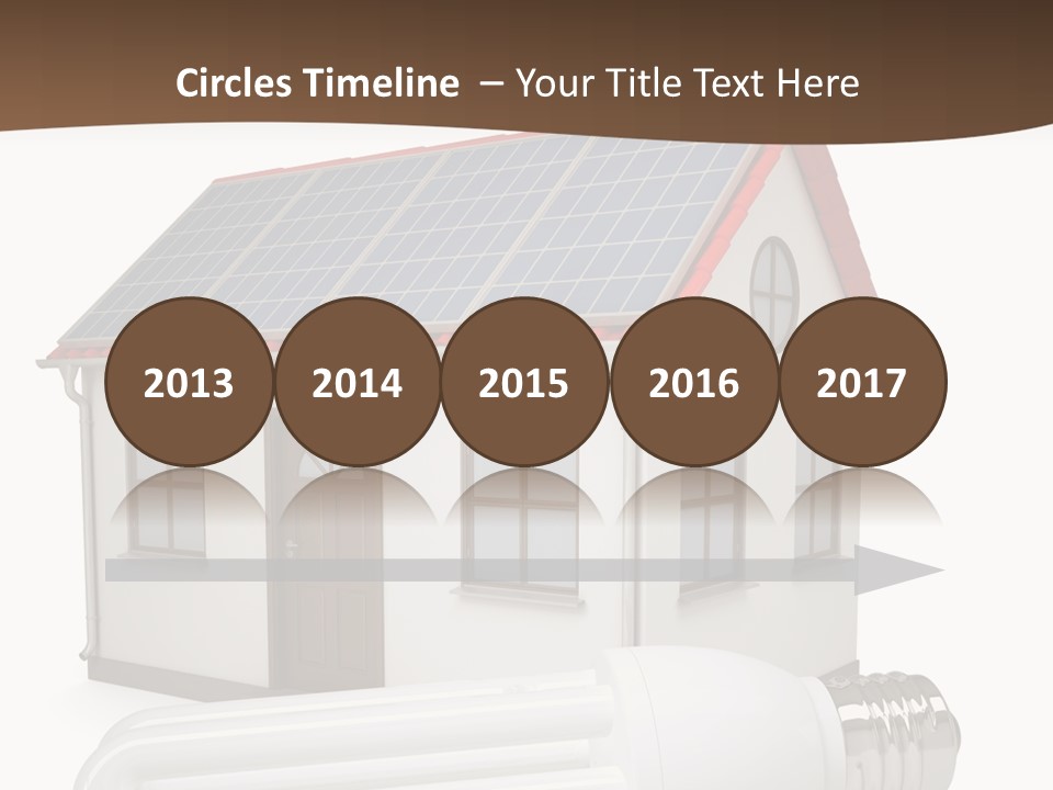 Roof Environmental Socket PowerPoint Template