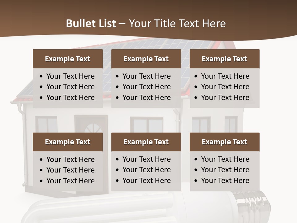 Roof Environmental Socket PowerPoint Template