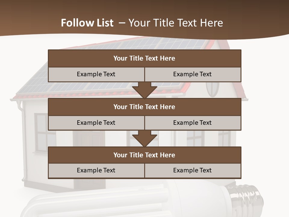 Roof Environmental Socket PowerPoint Template