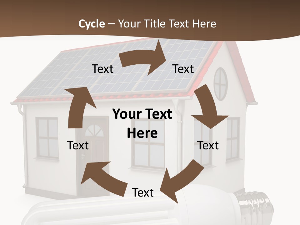 Roof Environmental Socket PowerPoint Template