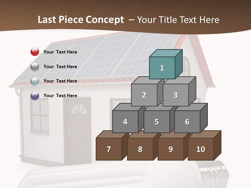 Roof Environmental Socket PowerPoint Template