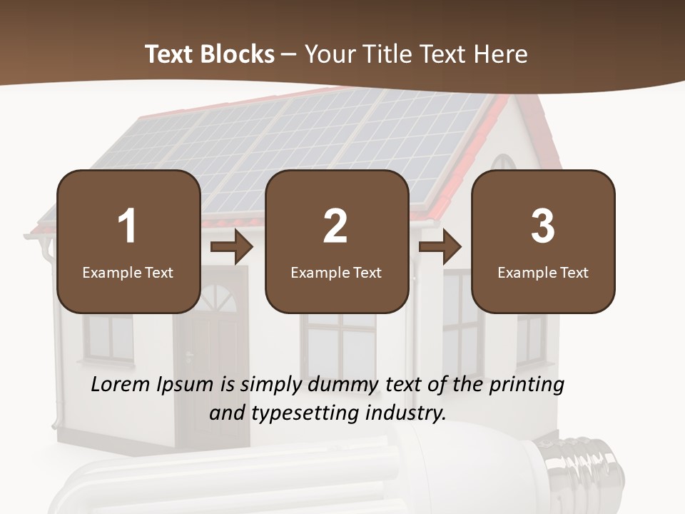 Roof Environmental Socket PowerPoint Template