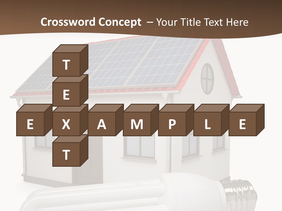 Roof Environmental Socket PowerPoint Template