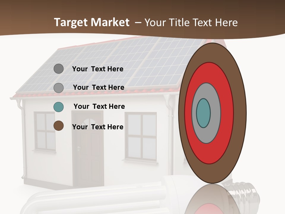 Roof Environmental Socket PowerPoint Template