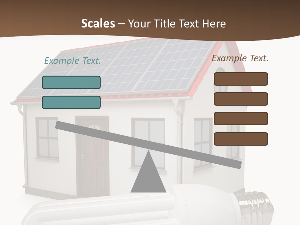 Roof Environmental Socket PowerPoint Template