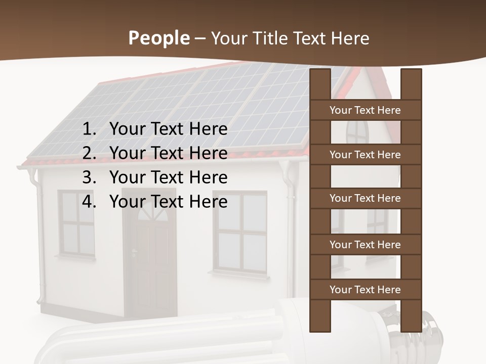 Roof Environmental Socket PowerPoint Template