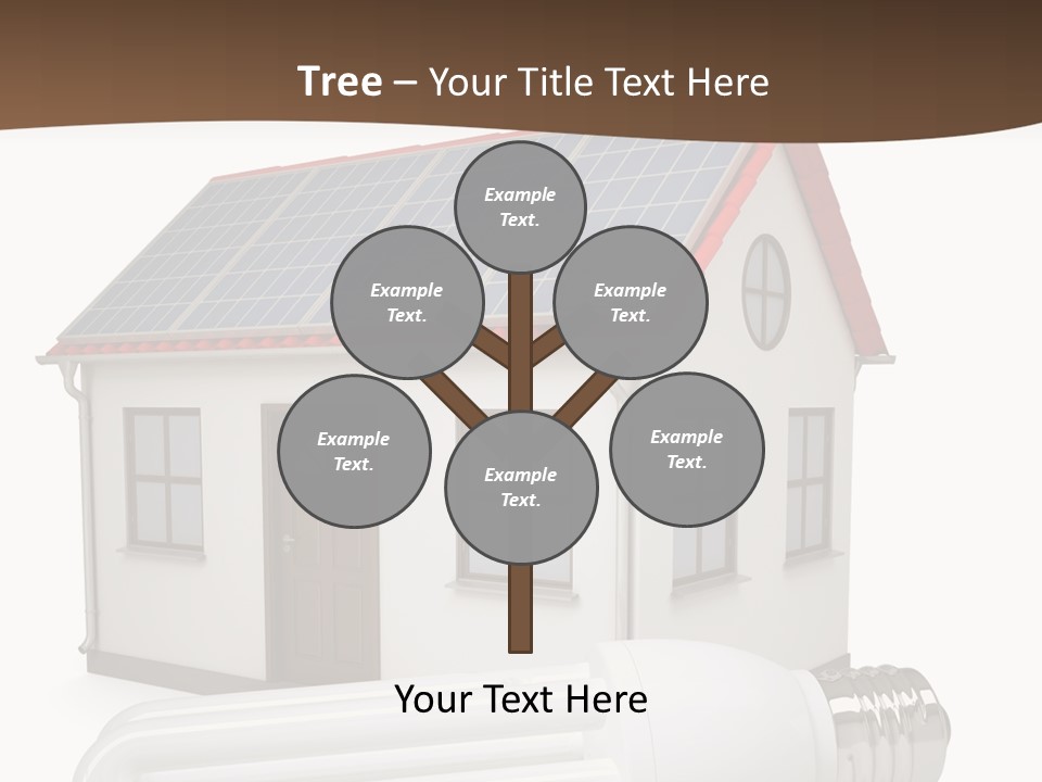 Roof Environmental Socket PowerPoint Template