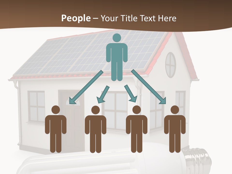 Roof Environmental Socket PowerPoint Template