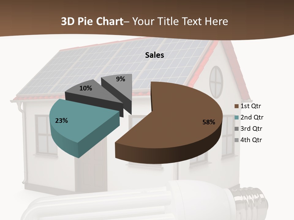 Roof Environmental Socket PowerPoint Template