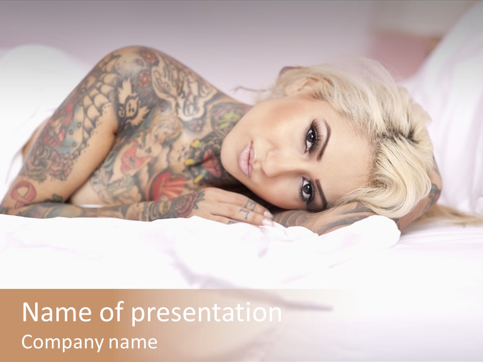 Relaxation Female Woman PowerPoint Template