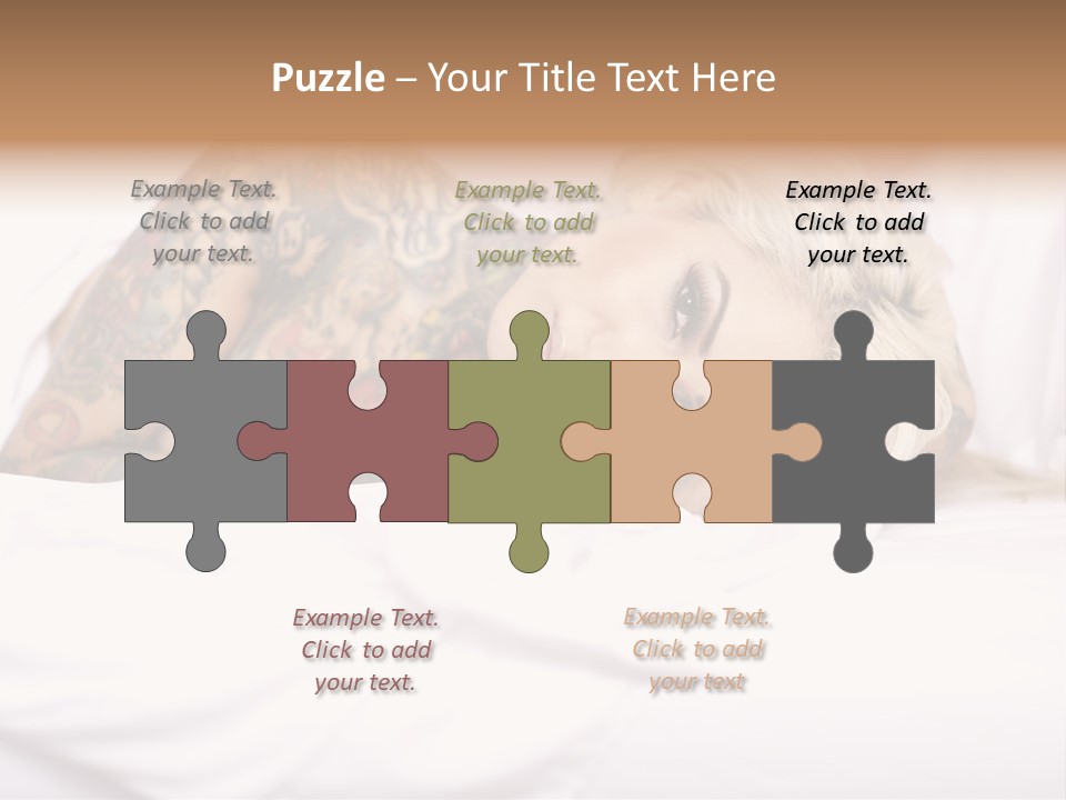 Relaxation Female Woman PowerPoint Template