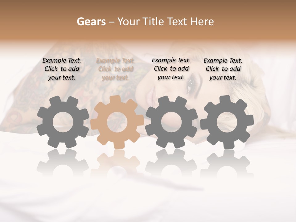 Relaxation Female Woman PowerPoint Template