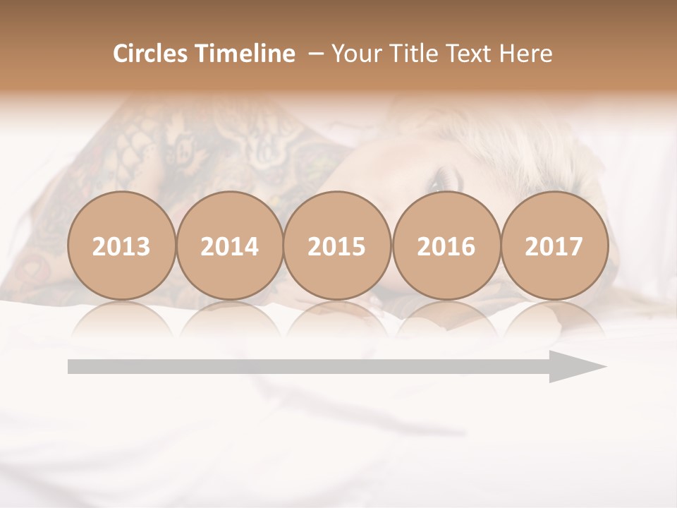 Relaxation Female Woman PowerPoint Template