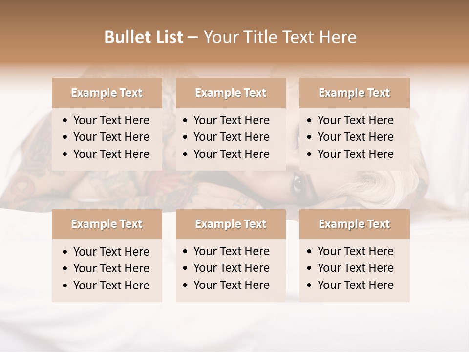 Relaxation Female Woman PowerPoint Template