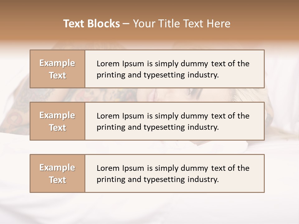 Relaxation Female Woman PowerPoint Template