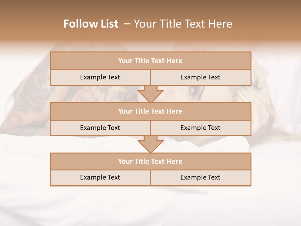 Relaxation Female Woman PowerPoint Template