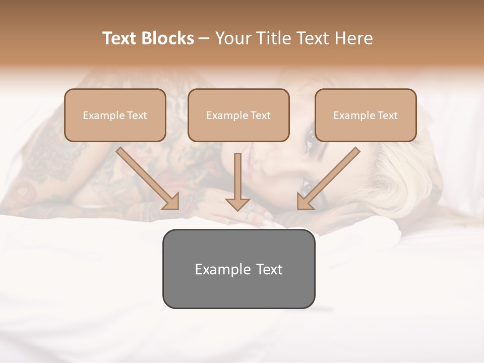 Relaxation Female Woman PowerPoint Template
